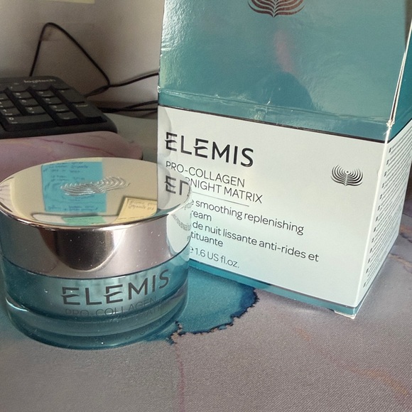 ELEMIS Pro-Collagen Overnight Matrix Night Cream - Blue, White - Picture 3 of 3
